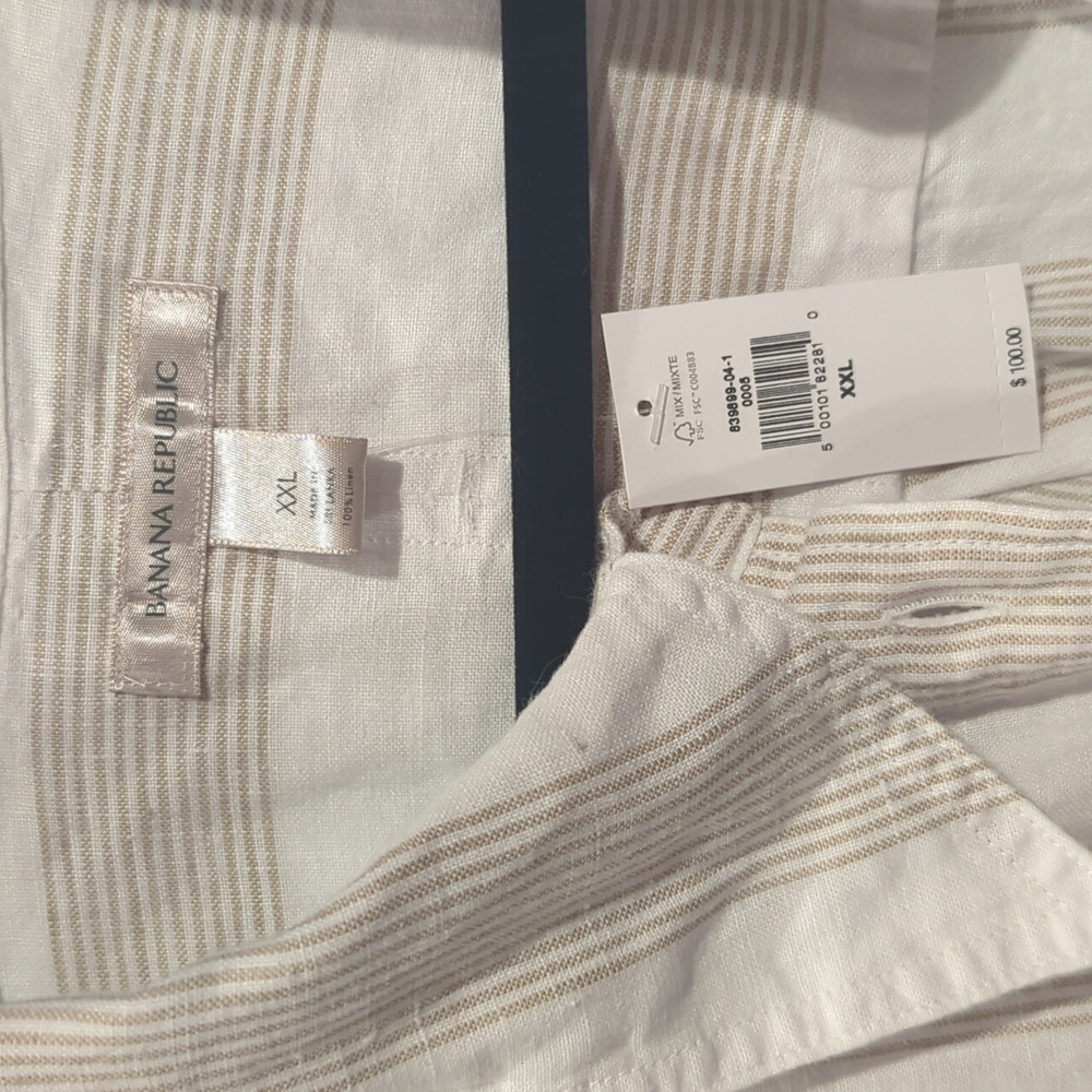 Banana Republic XXL Button Down Dress Shirt